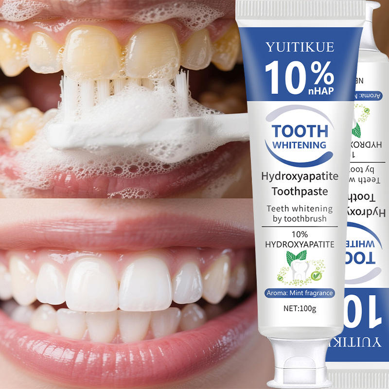 Teeth Whitening Best - YUITIKUE 10% NHAP Hydroxyapatite Pasta do