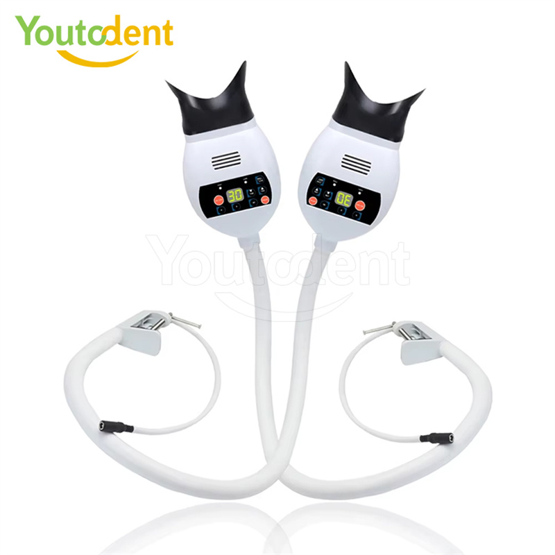 Teeth Whitening Light - Profesjonalna dentystyczna 3-kolorowa lampa do wybielania