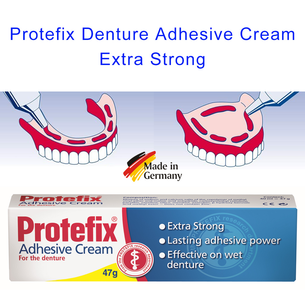 Teeth Whitening Best - Protefix samoprzylepny krem do protezy bardzo