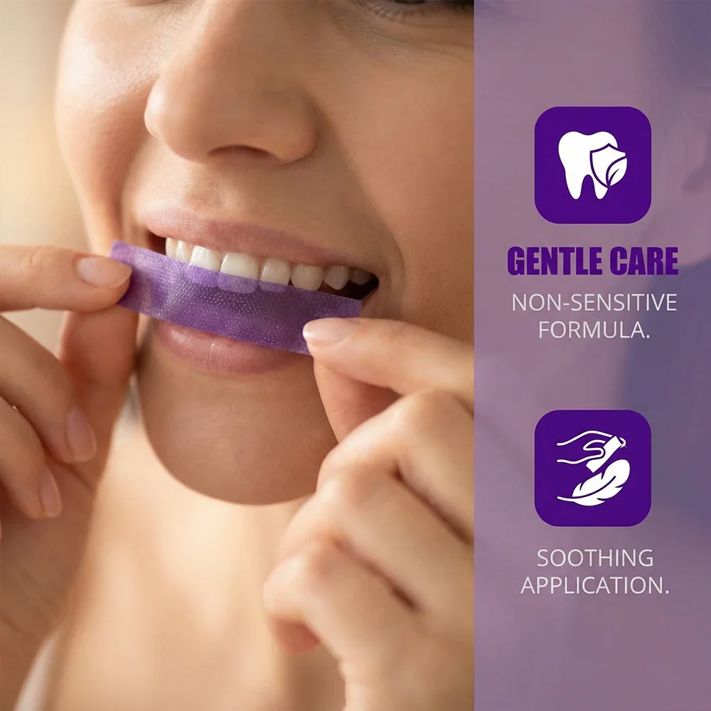 Fioletowe paski do wybielania  – Teeth Whitening Best recenzja i cena