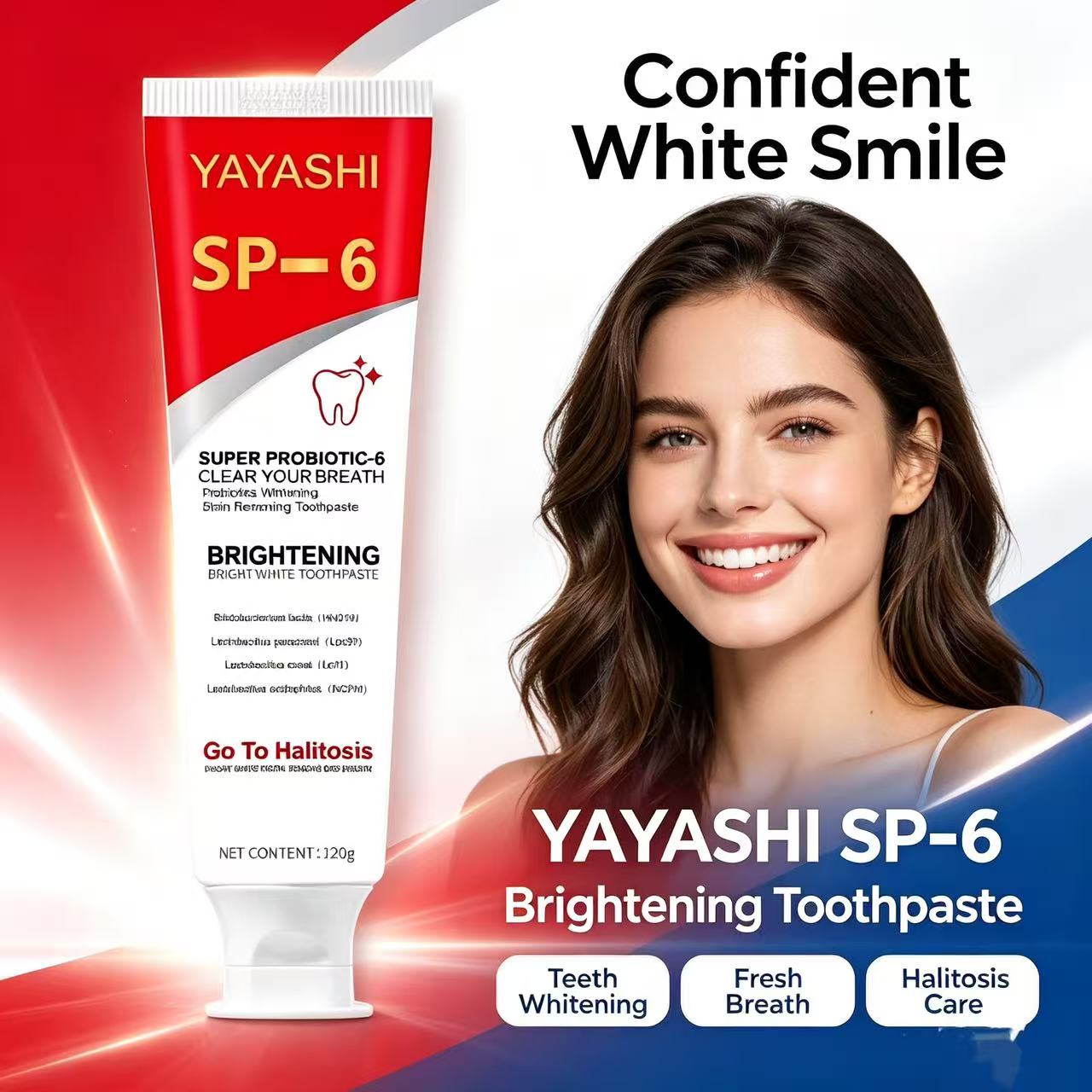 Pasta do zębów Sp-6 Probiotycz – Teeth Whitening Best recenzja i cena