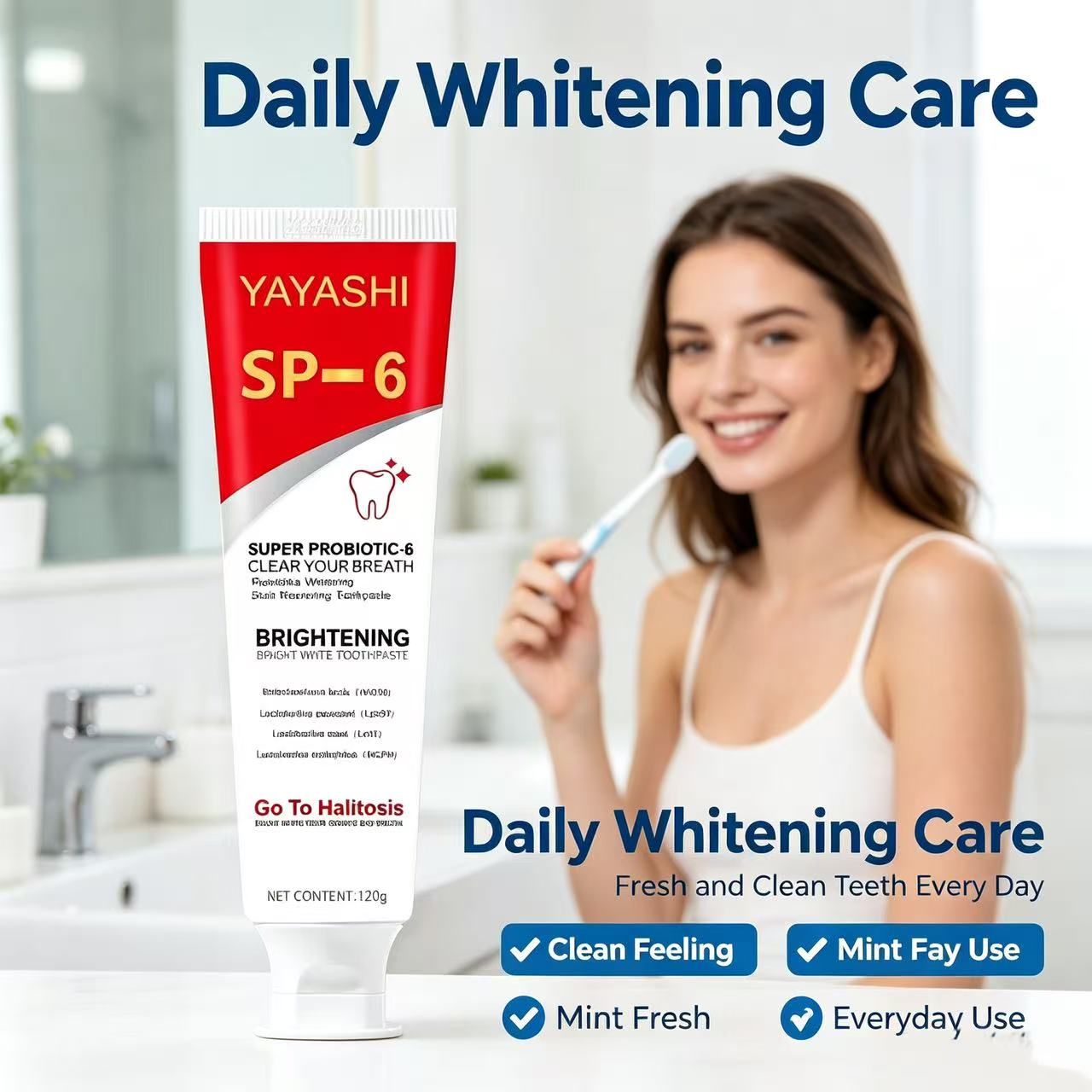 Pasta do zębów Sp-6 Probiotycz – Teeth Whitening Best recenzja i cena