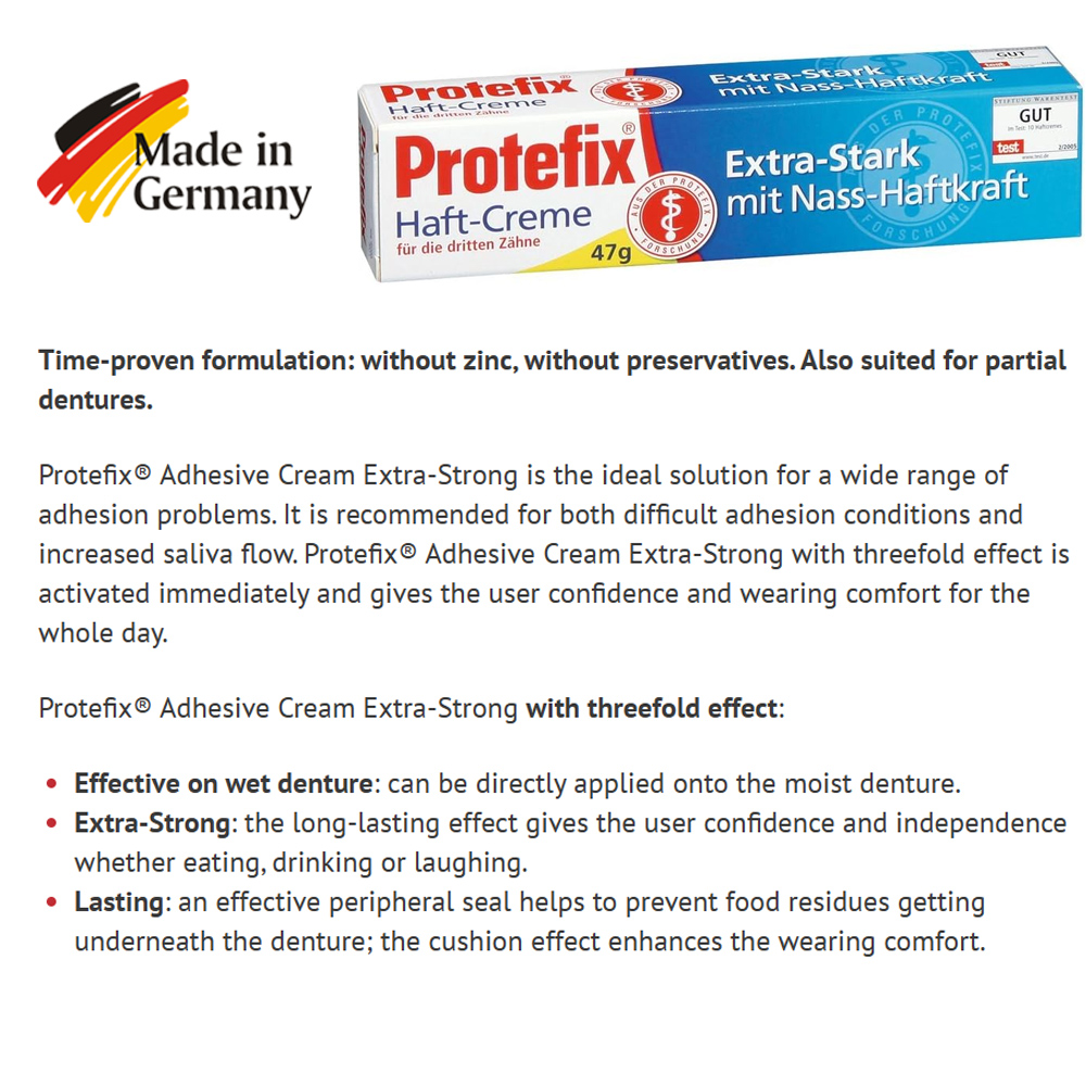 Protefix samoprzylepny krem do – Teeth Whitening Best recenzja i cena