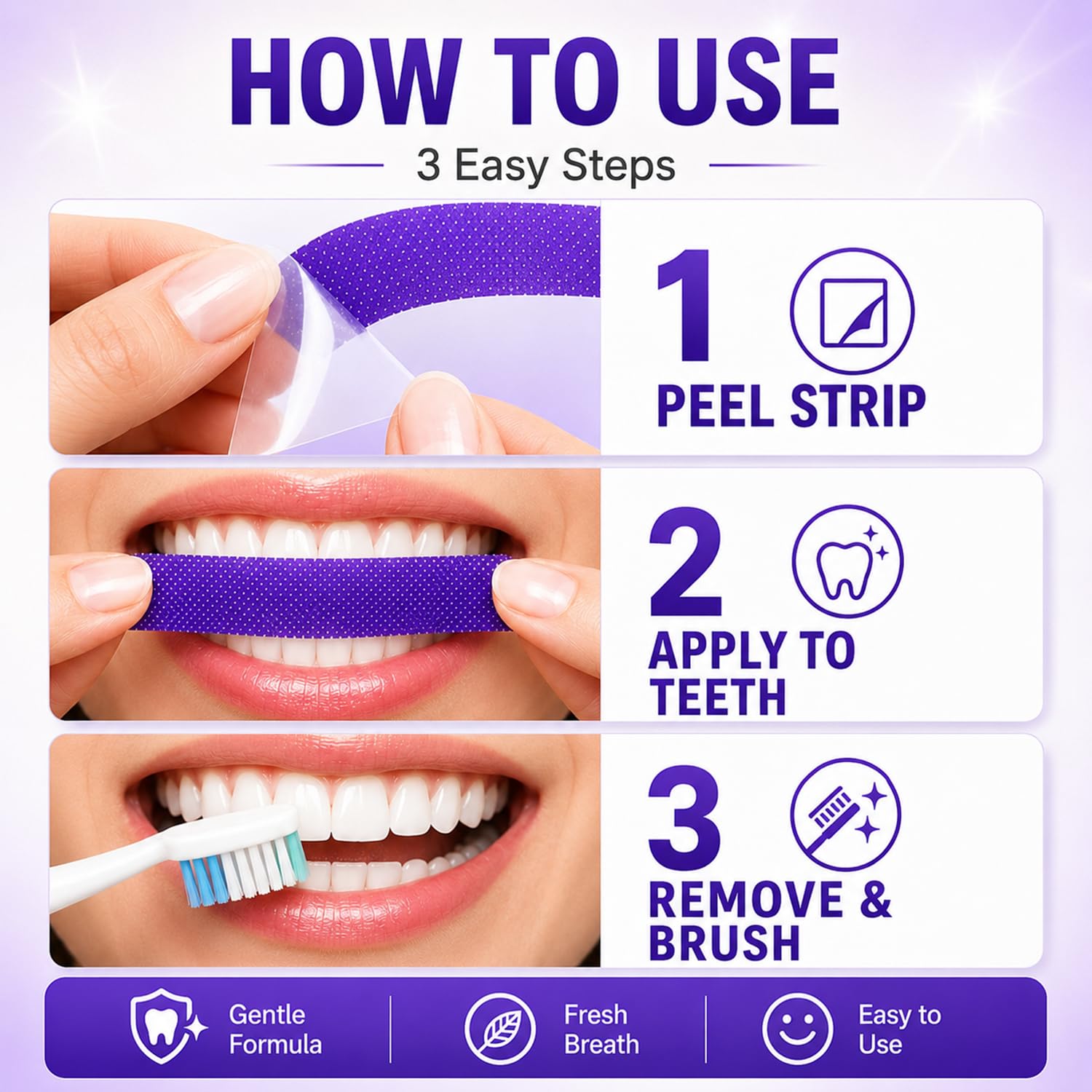 7/14/21 szt. Fioletowe paski d – Teeth Whitening With Peroxide recenzja i cena